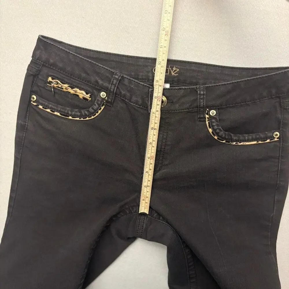 Cache black jeans